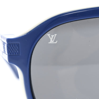 Louis Vuitton Audace Sunglasses Blue White Z0437W 7 of 8