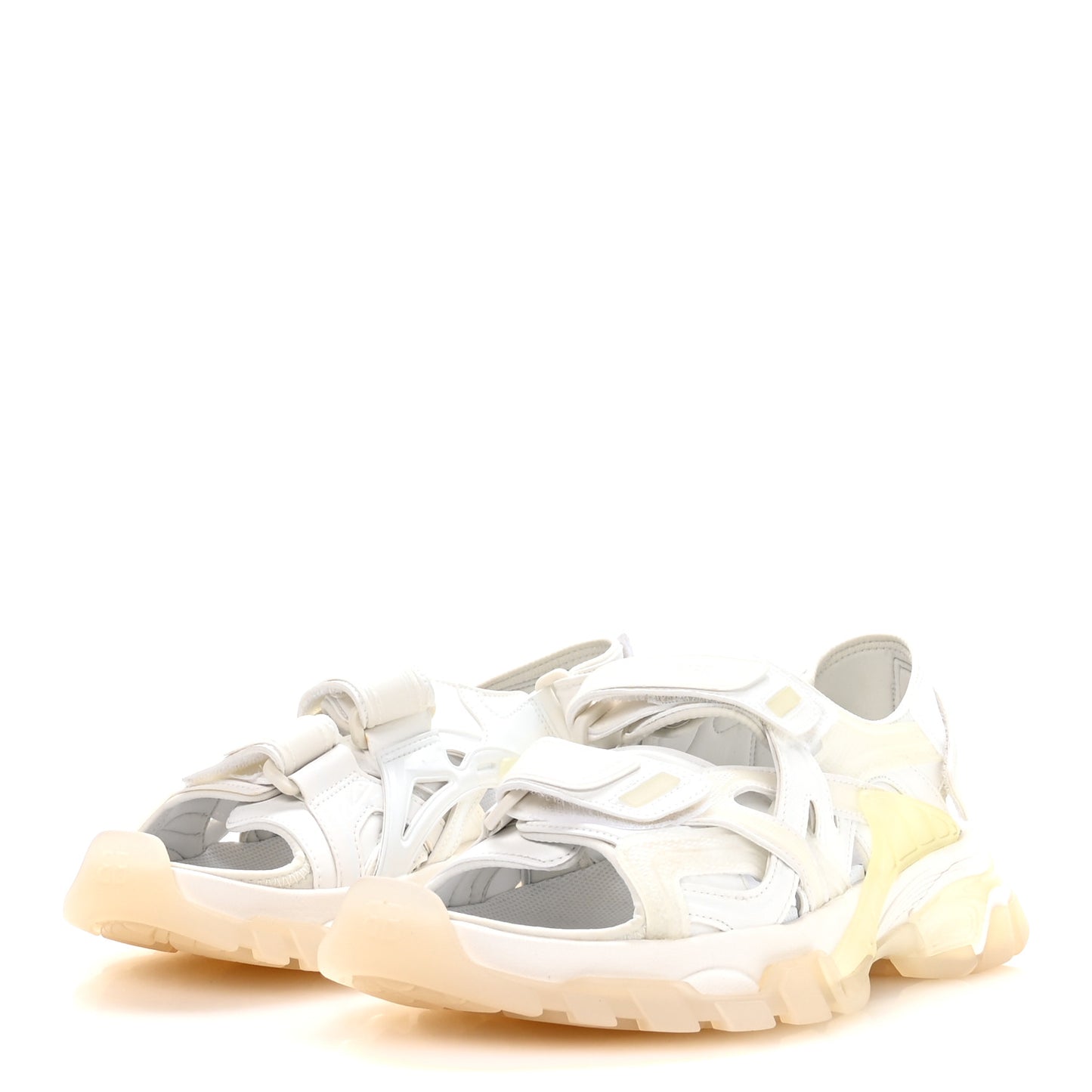 Neoprene Rubber Womens Track Sandals 40 White