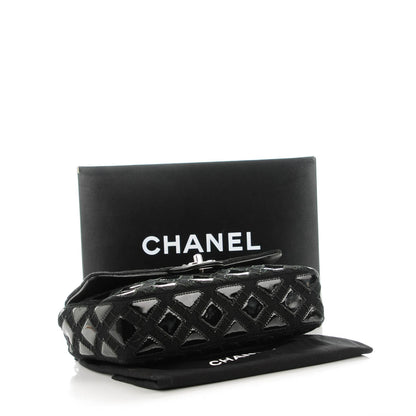 Chanel Vinyl Mesh Quilted Small Single Flap Black 3 of 8