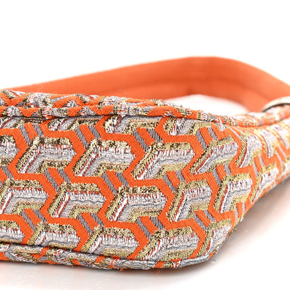 Prada Broccato Mini Re-Edition 2000 Bag Arancio Twist 10 of 12