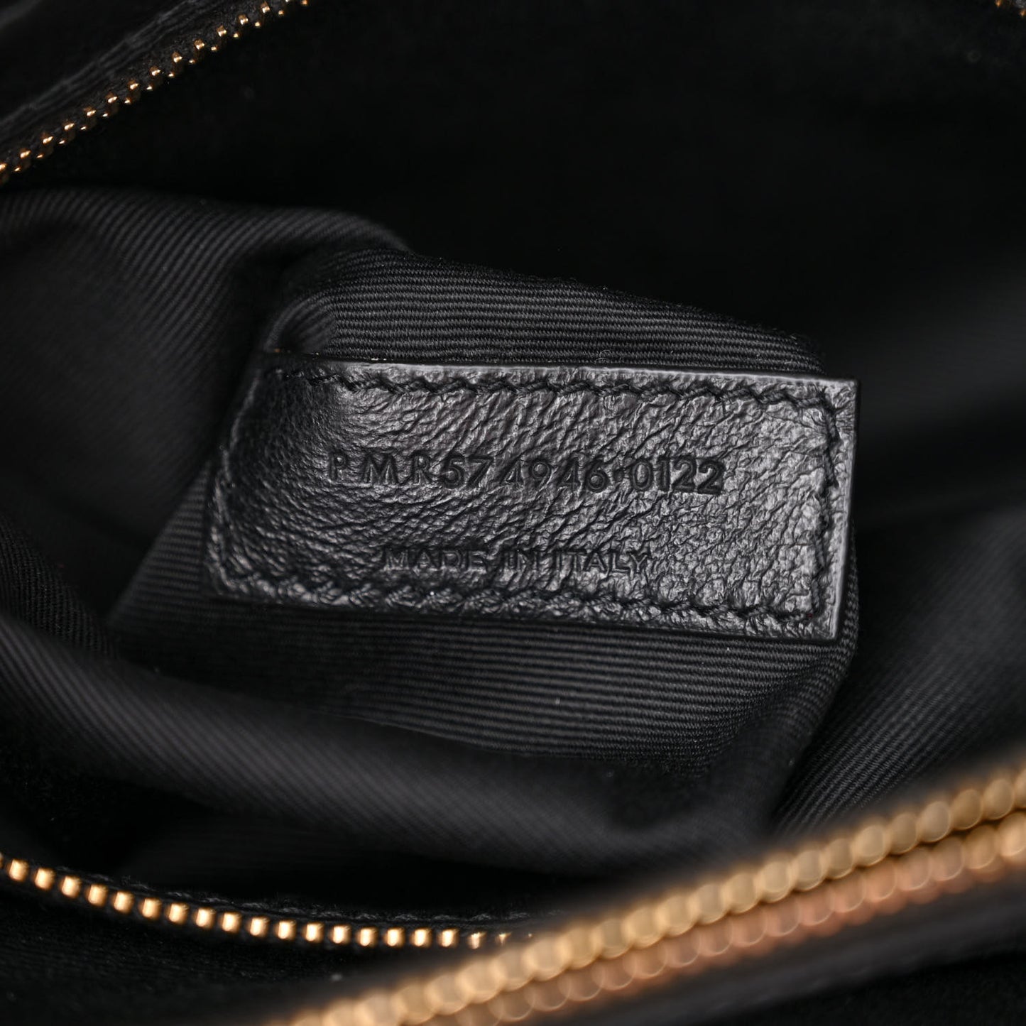 Calfskin Y Quilted Monogram Medium Loulou Chain Satchel Black
