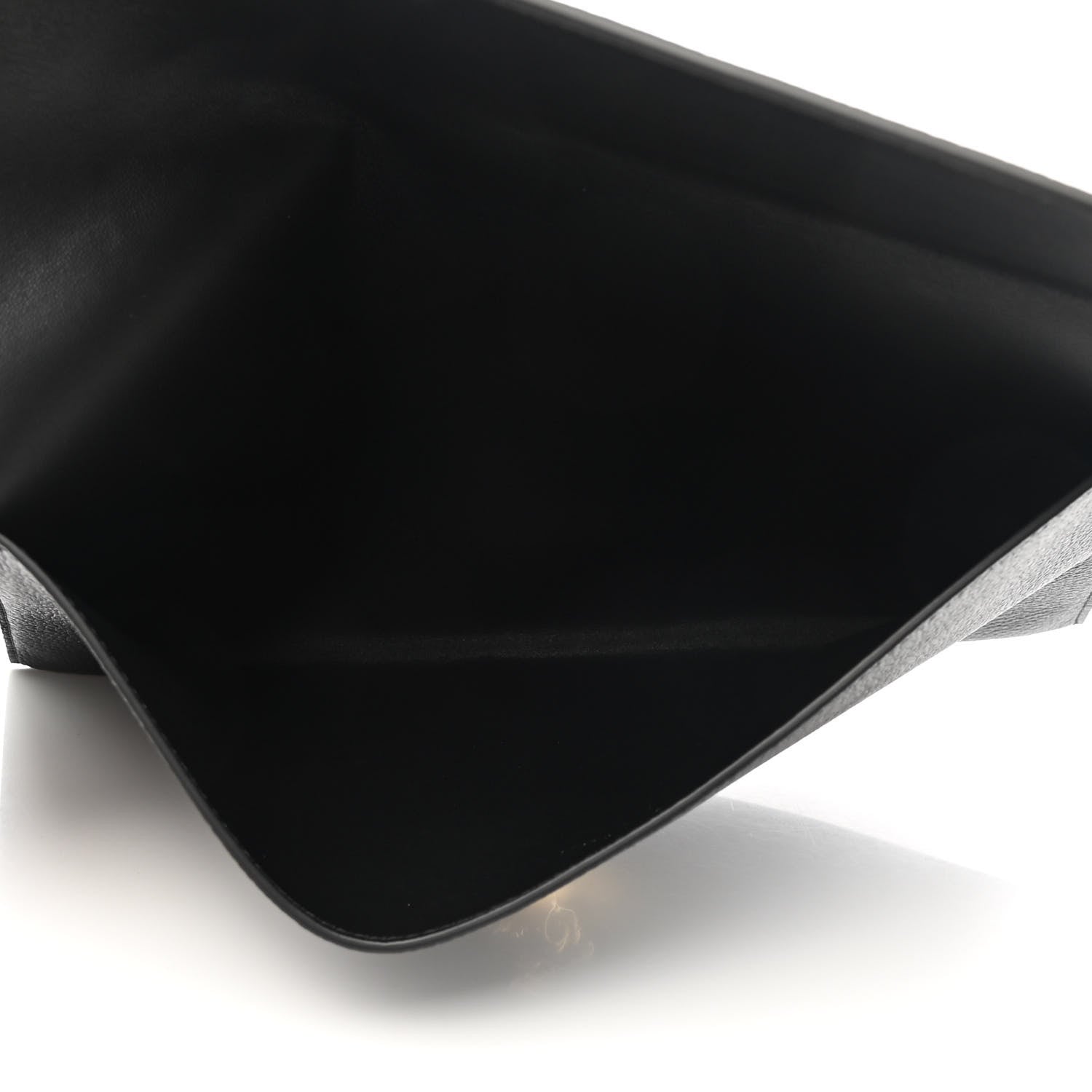 Alexander McQueen Calfskin Skull Envelope Clutch Black 5 of 10