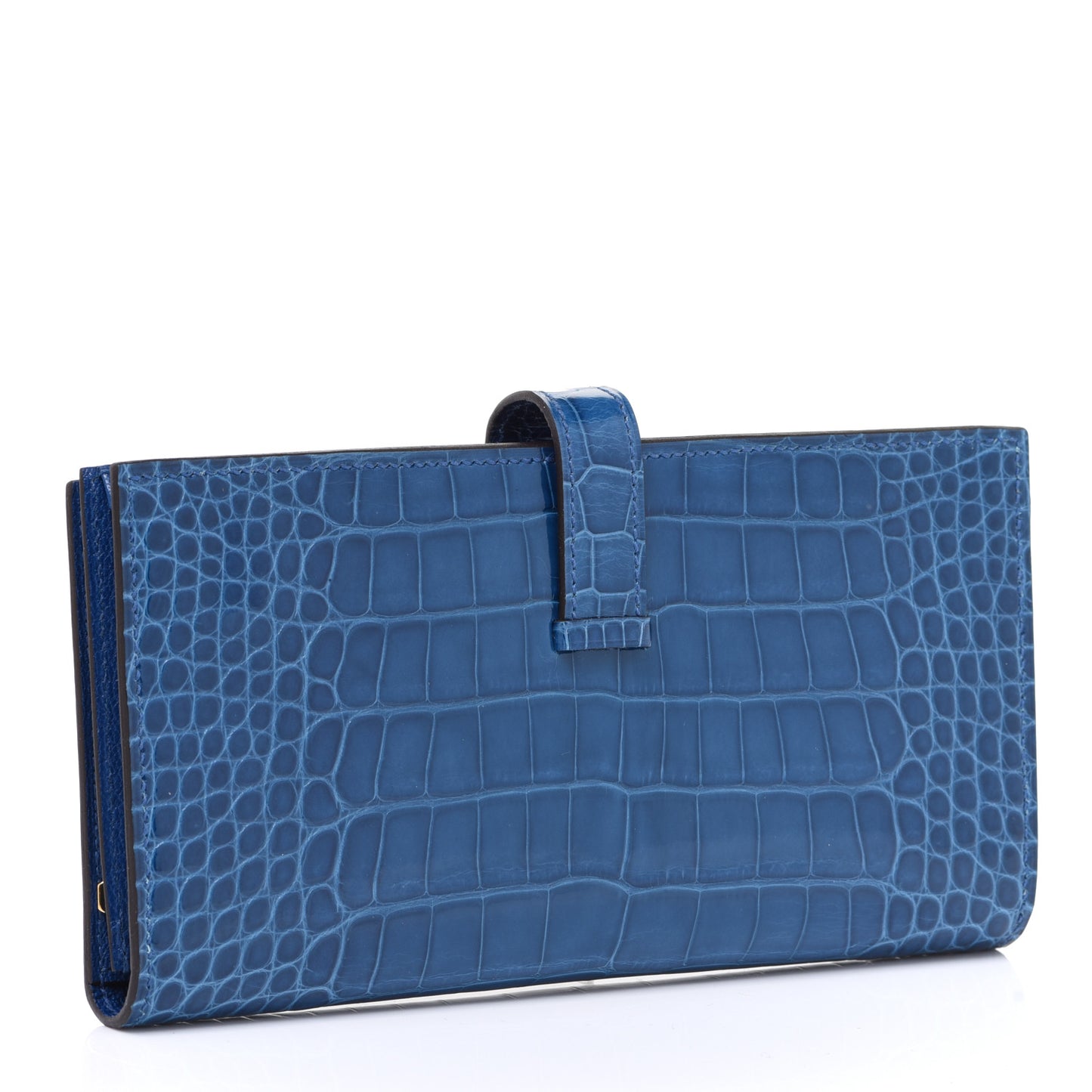 Shiny Alligator Bearn Wallet Mykonos