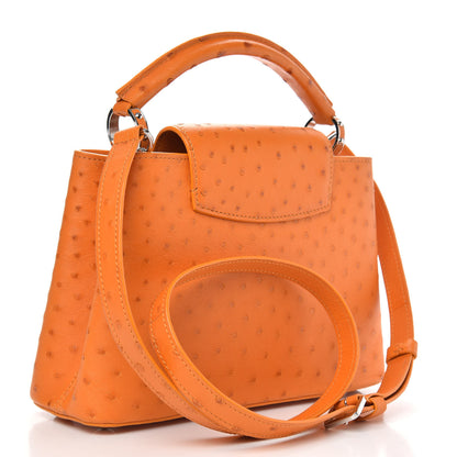 Louis Vuitton Ostrich Capucines BB Marigold 3 of 11