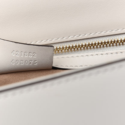 Gucci Calfskin Small Sylvie Shoulder Bag Off White 9 of 9