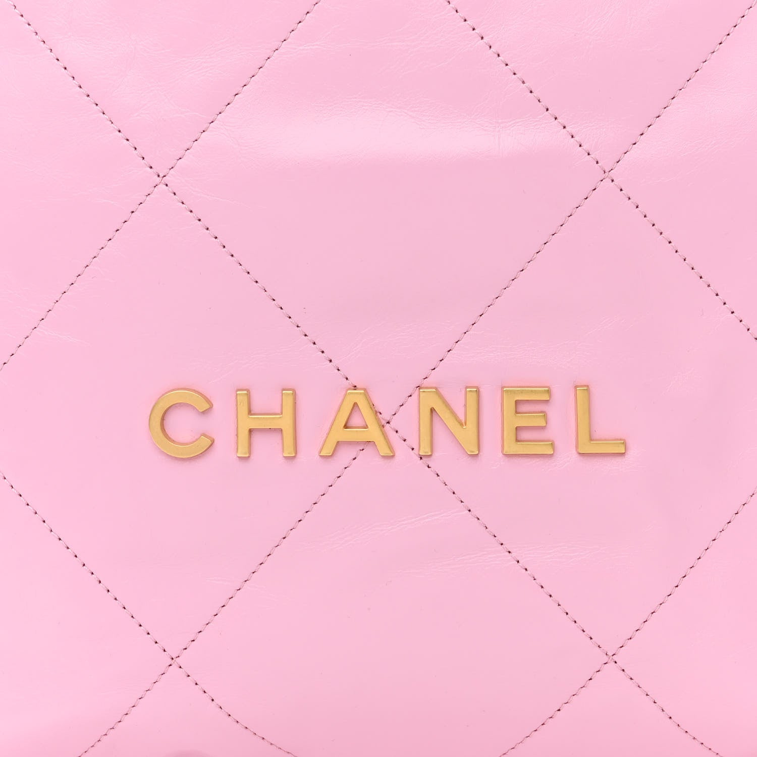 Chanel Shiny Calfskin Quilted Chanel 22 Backpack Lilac 8 of 10