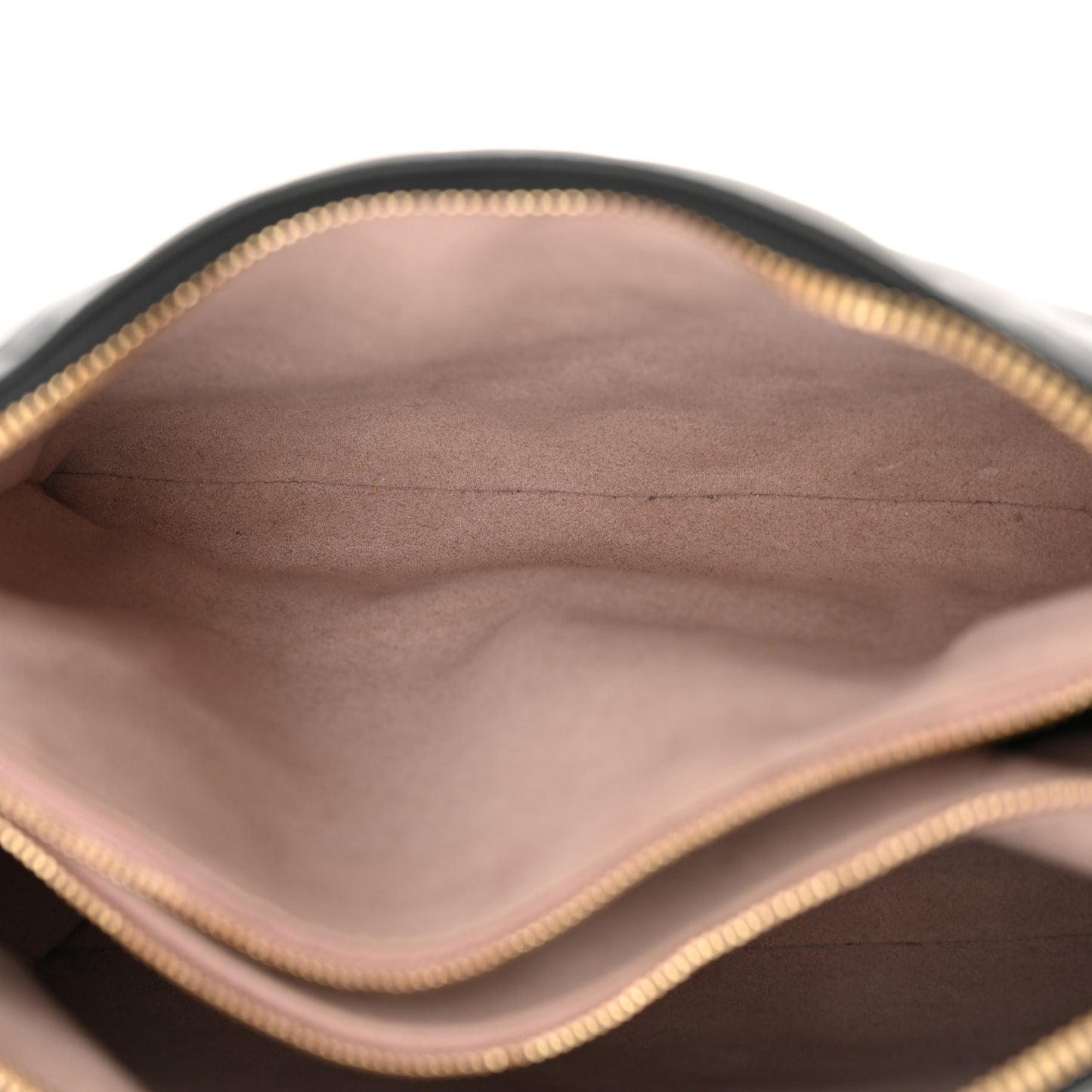 Lambskin Embossed Monogram Coussin PM Black