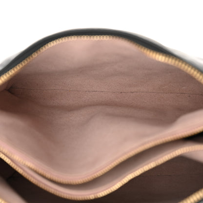 Louis Vuitton Lambskin Embossed Monogram Coussin PM Black 5 of 10