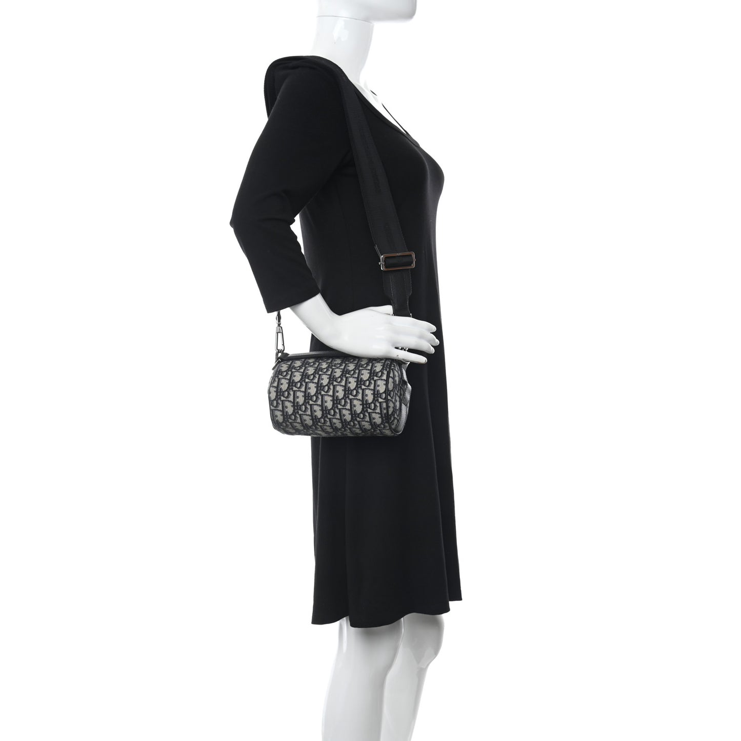 Oblique Mini Roller Messenger Bag Blue