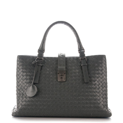 Bottega Veneta Nappa Intrecciato Medium Roma Tote Charcoal 1 of 8