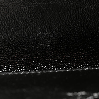 Saint Laurent Textured Patent Monogram Small Belle De Jour Clutch Black 7 of 8