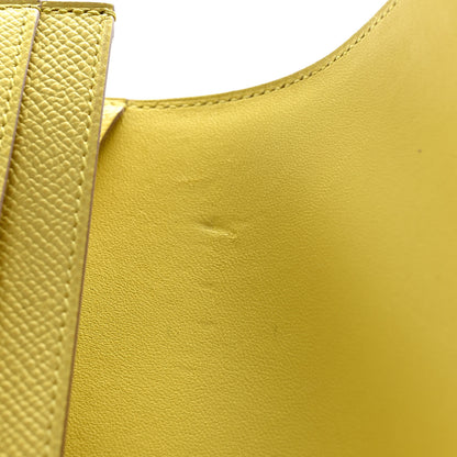 Hermes Epsom Constance Long Wallet Lime 9 of 16