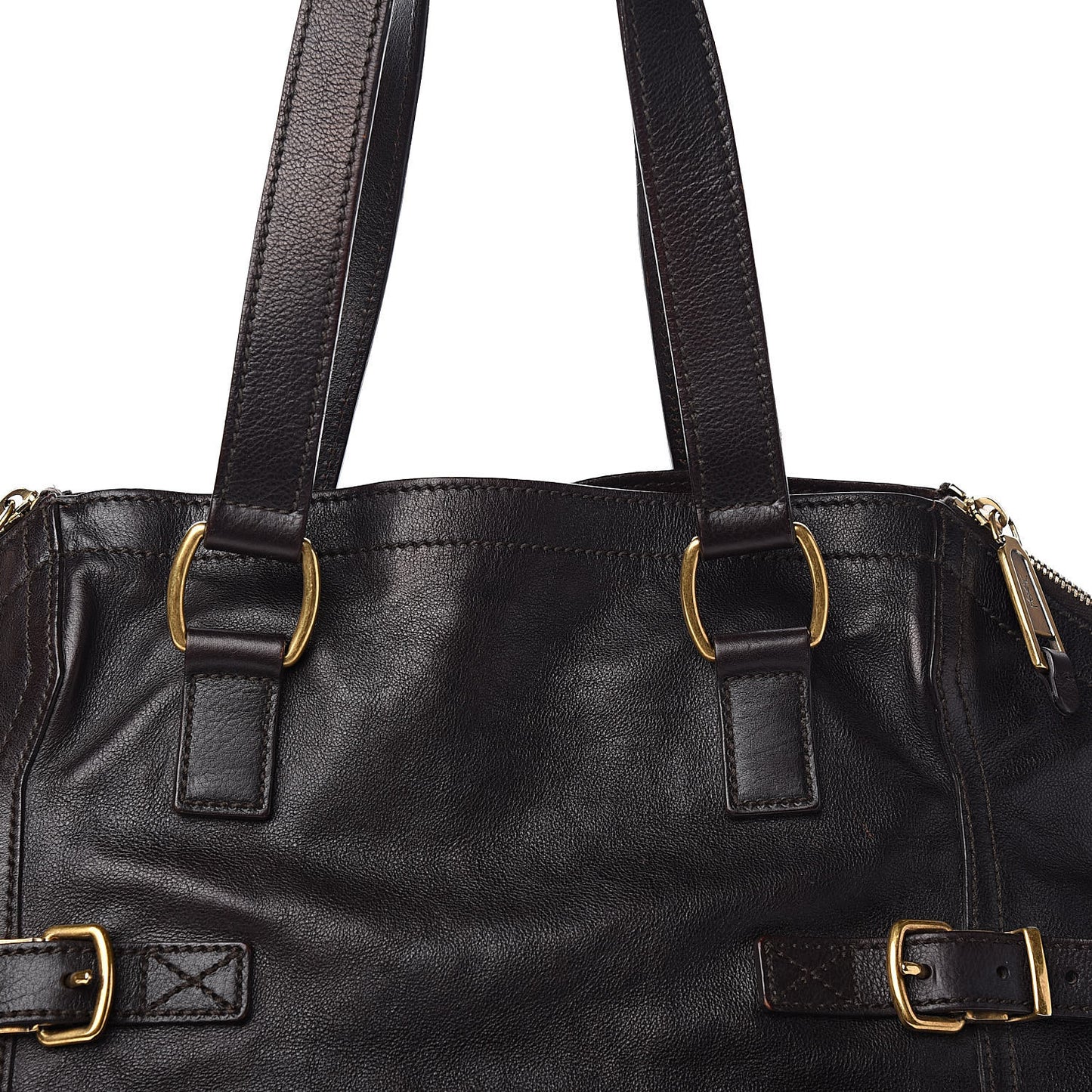 Calfskin Medium Downtown Brown