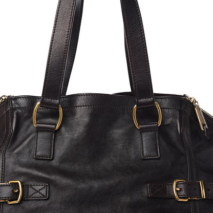 Saint Laurent Calfskin Medium Downtown Brown 12 of 12