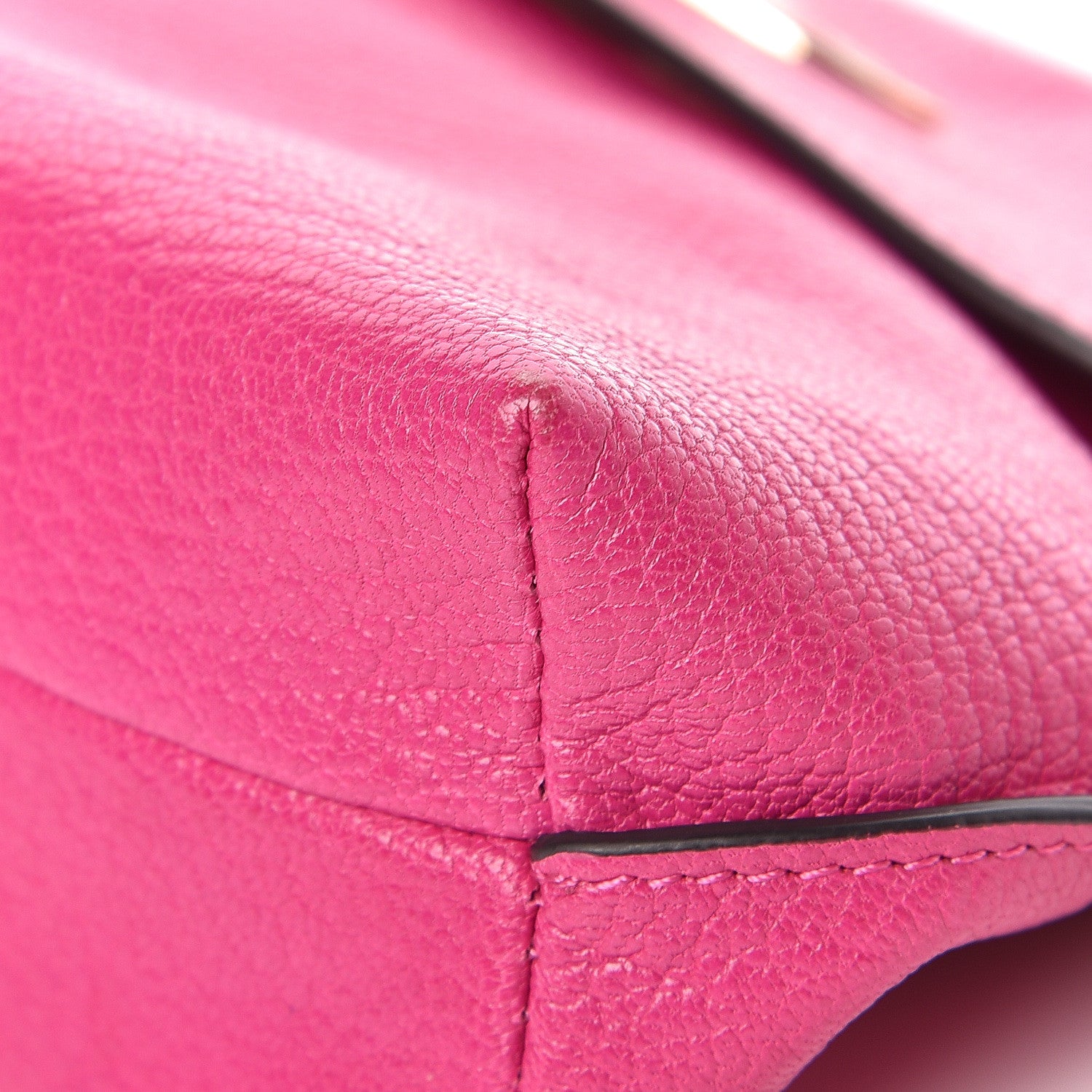 Mulberry Classic Grain Calfskin Darley Cosmetic Pouch Pink 9 of 11