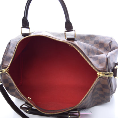 Louis Vuitton Damier Ebene Speedy Bandouliere 35 5 of 11