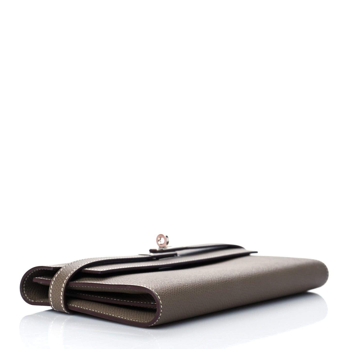 Epsom Kelly Longue Wallet Etoupe