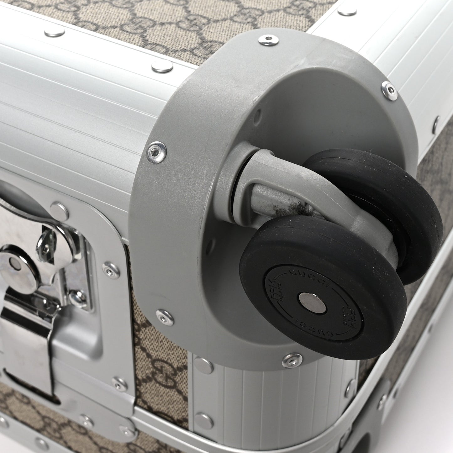 GG Supreme Monogram Porter Carry On Suitcase