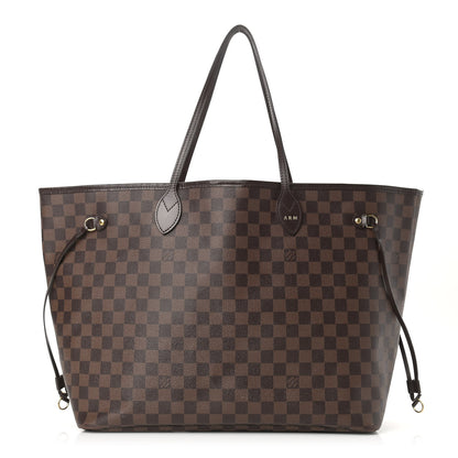 Louis Vuitton Damier Ebene Neo Neverfull GM 3 of 23