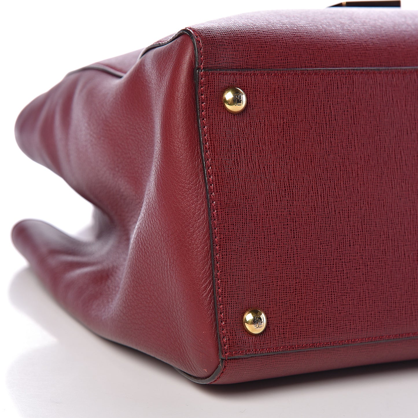 Vitello Elite Regular 2Jours Tote Rosso Scuro Ciliegia