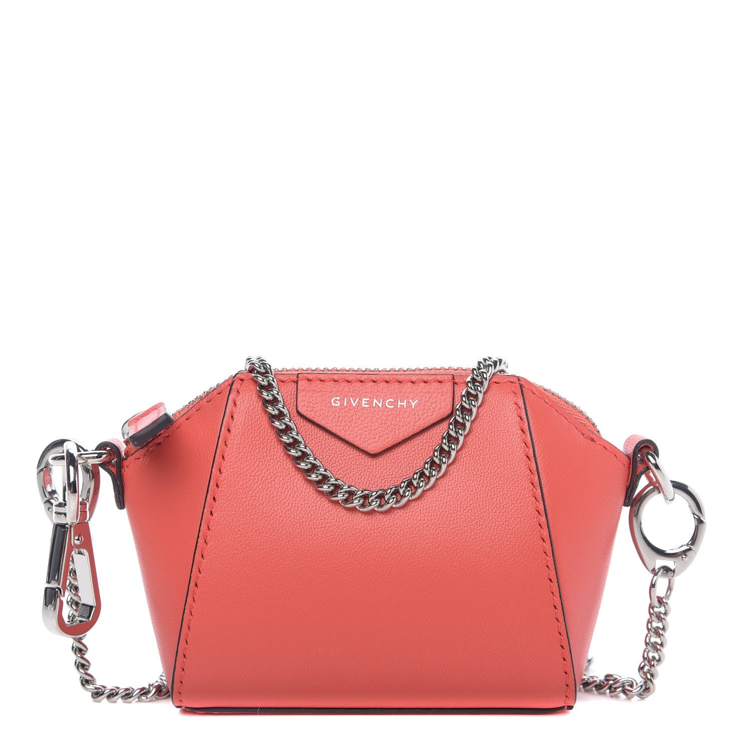 Givenchy Lambskin Baby Antigona Coral 1 of 10