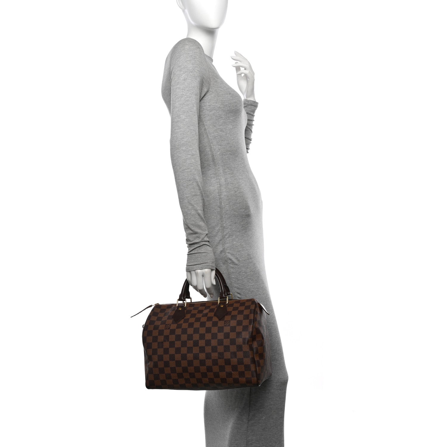 Louis Vuitton Damier Ebene Speedy 30 2 of 13