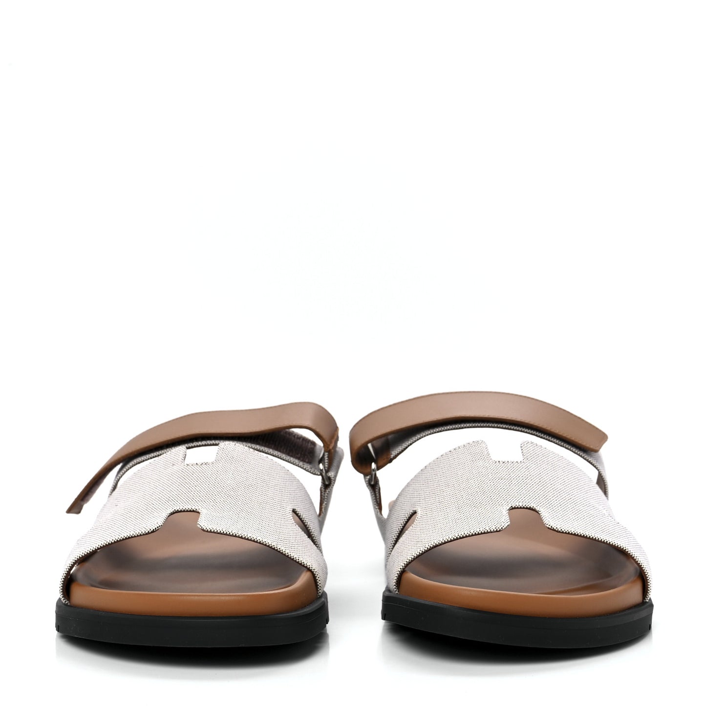 Toile De Coton Veau Lisse Mens Chypre Sandals 45 Prunoir Naturel