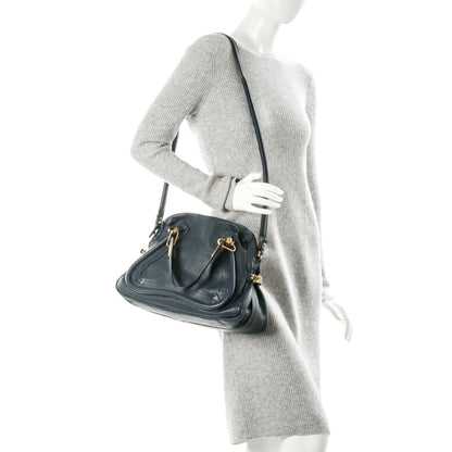 Chloe Calfskin Medium Paraty Navy 2 of 10