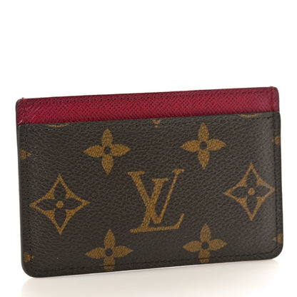 Louis Vuitton Monogram Card Holder Fuchsia 3 of 8