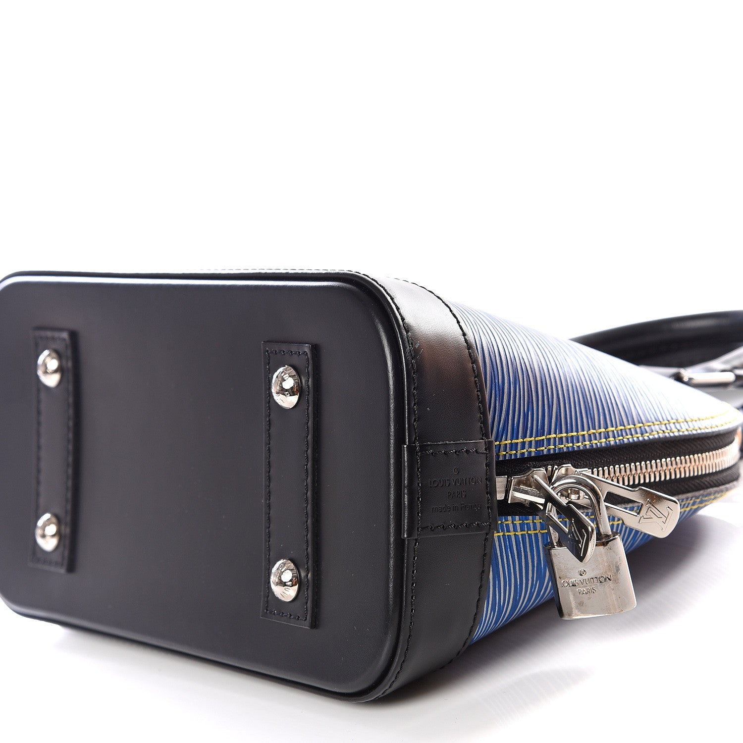Louis Vuitton Epi Alma BB Denim Light 6 of 12