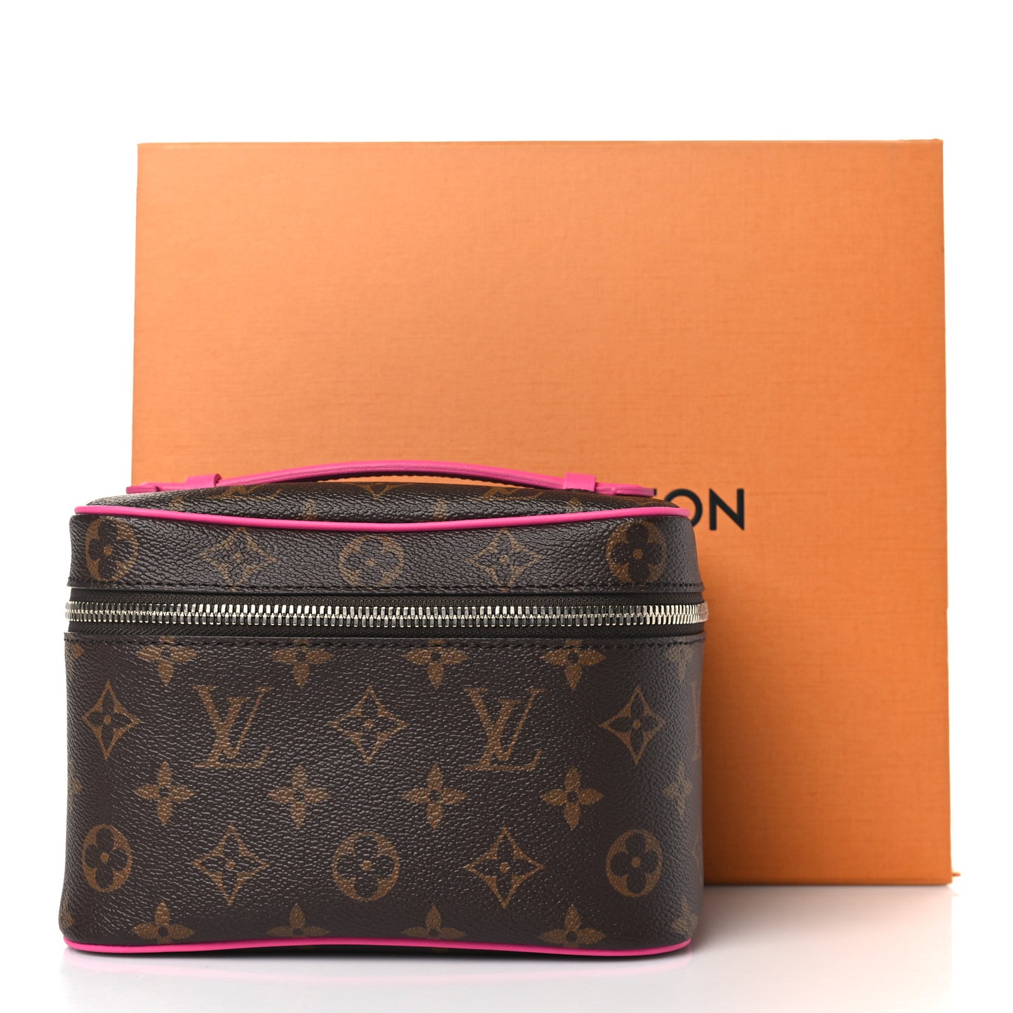 Monogram Macassar Nice Mini Fuchsia