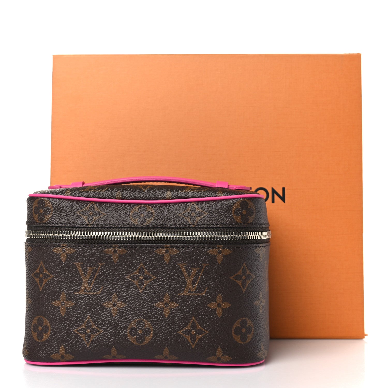 Louis Vuitton Monogram Macassar Nice Mini Fuchsia 10 of 10