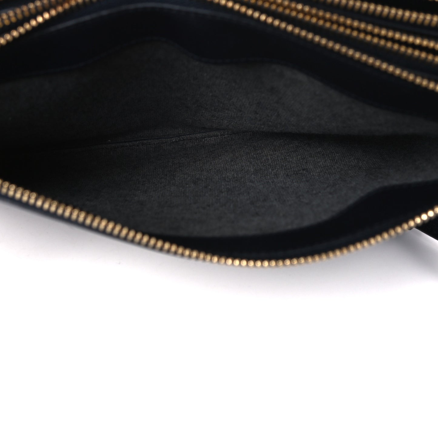 Lambskin Large Trio Crossbody Bag Navy Blue