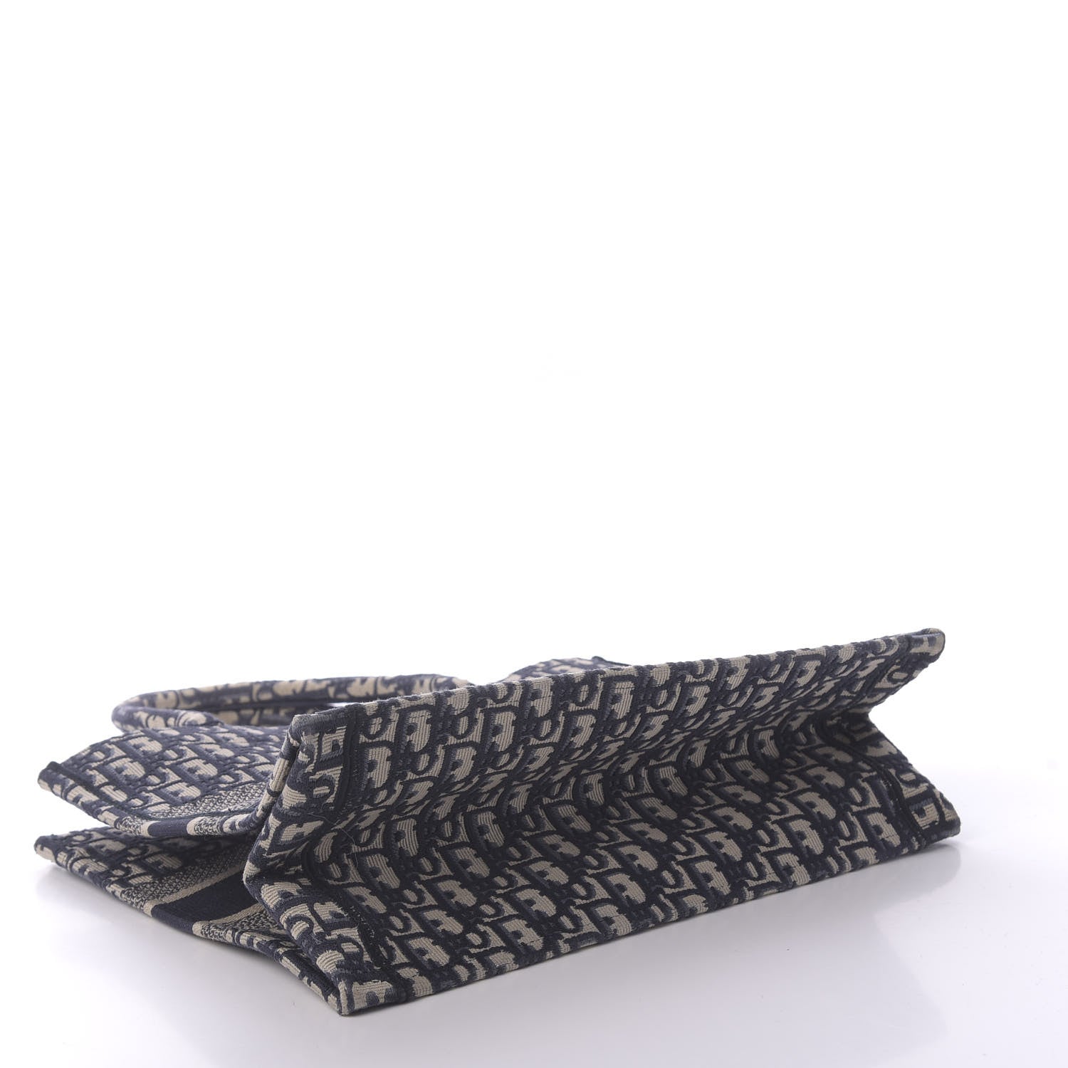 Christian Dior Oblique Medium Book Tote Blue Multicolor 4 of 10