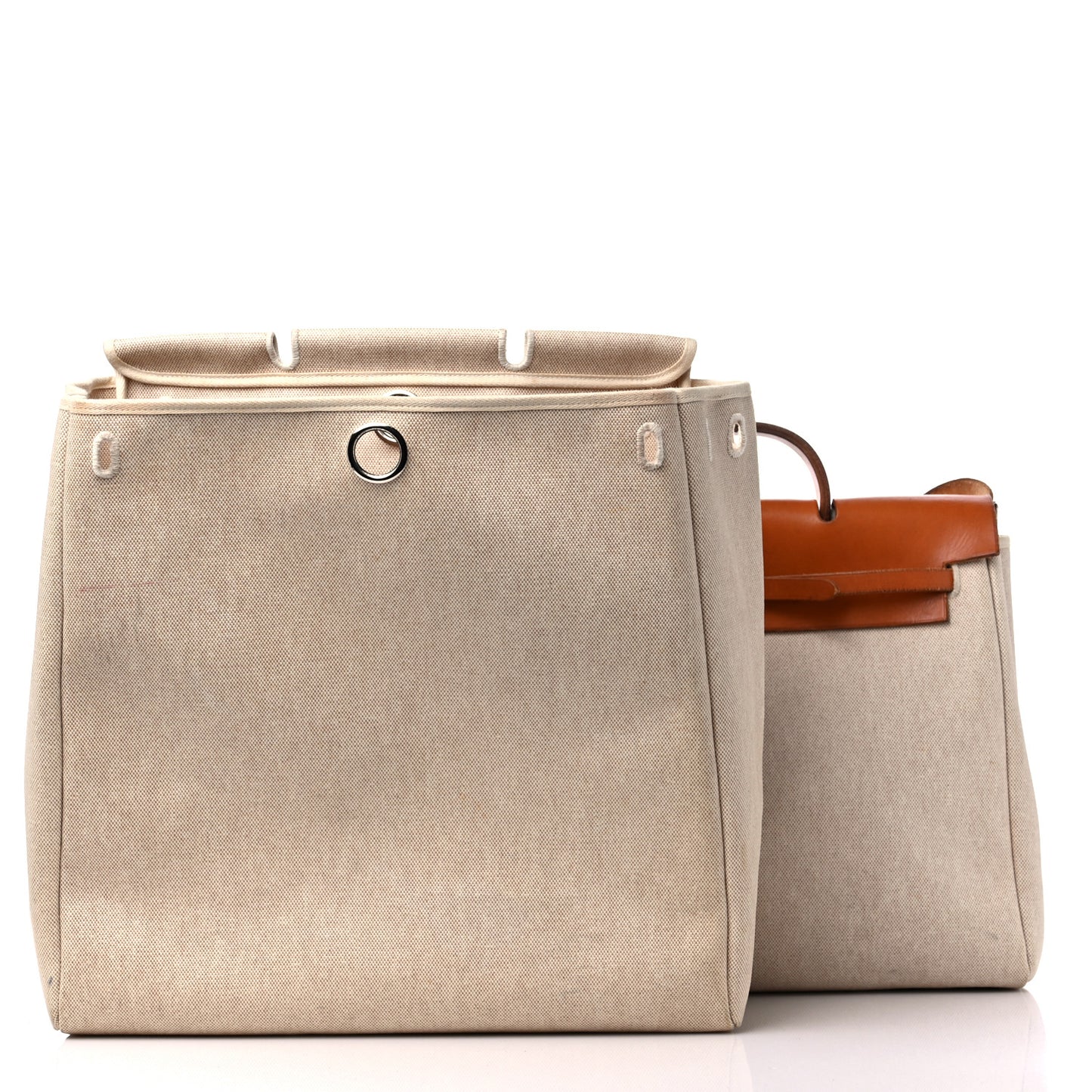 Toile Vache Calfskin Herbag 39 GM Natural