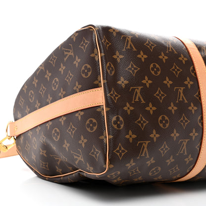 Louis Vuitton Monogram Keepall Bandouliere 50 9 of 10