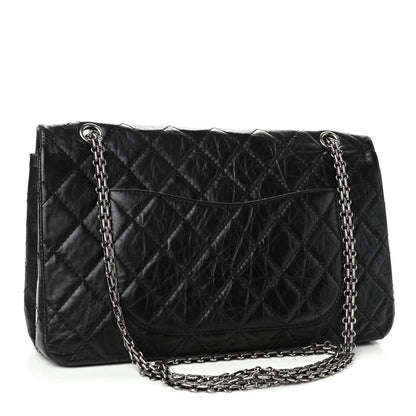 Chanel Aged Calfskin Quilted 2.55 Reissue 227 Flap Black 2 of 4