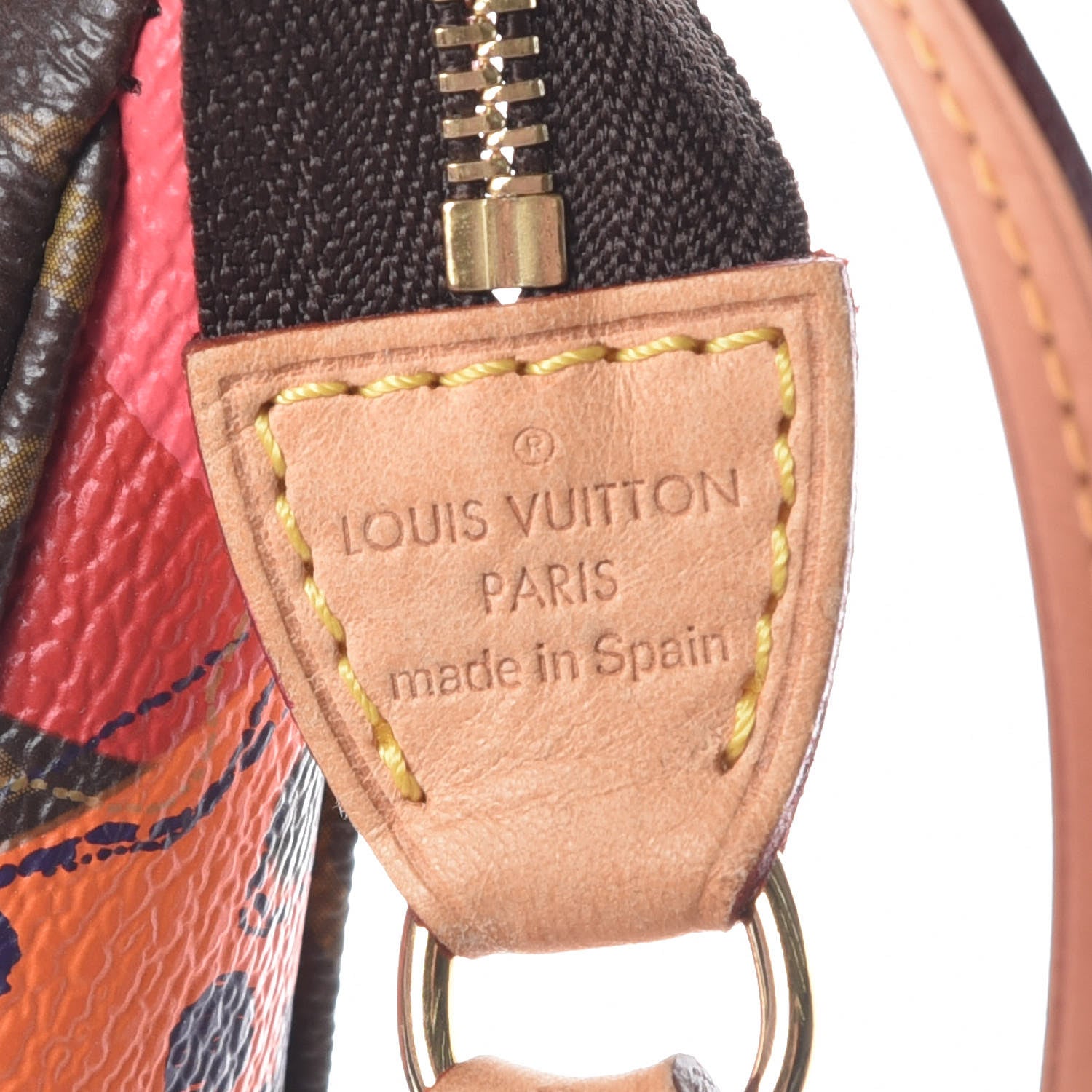 Louis Vuitton Monogram Ramages Pochette Accessories NM 8 of 9