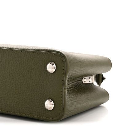 Louis Vuitton Taurillon Capucines BB Khaki 9 of 10