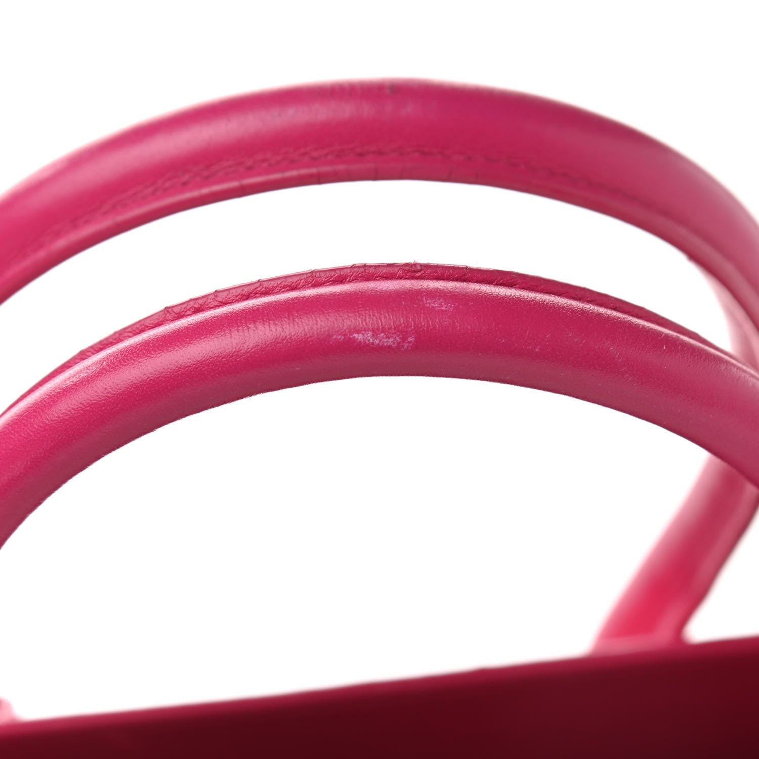 Saint Laurent Calfskin Small Sac De Jour Lipstick Fuchsia 18 of 22