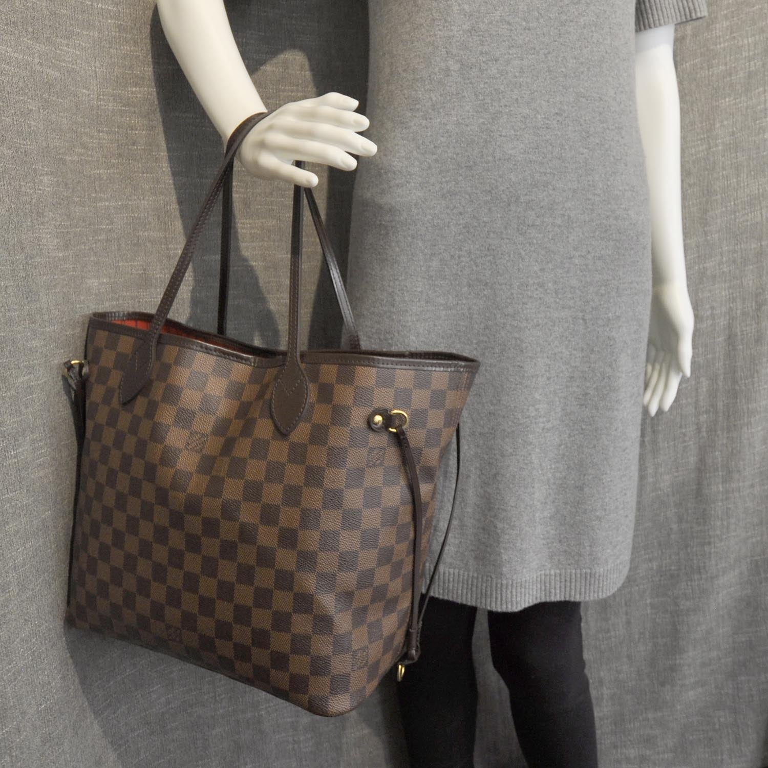 Louis Vuitton Damier Ebene Neverfull MM 3 of 6