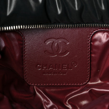 Chanel Nylon Quilted Large Coco Cocoon Tote Black 6 of 8