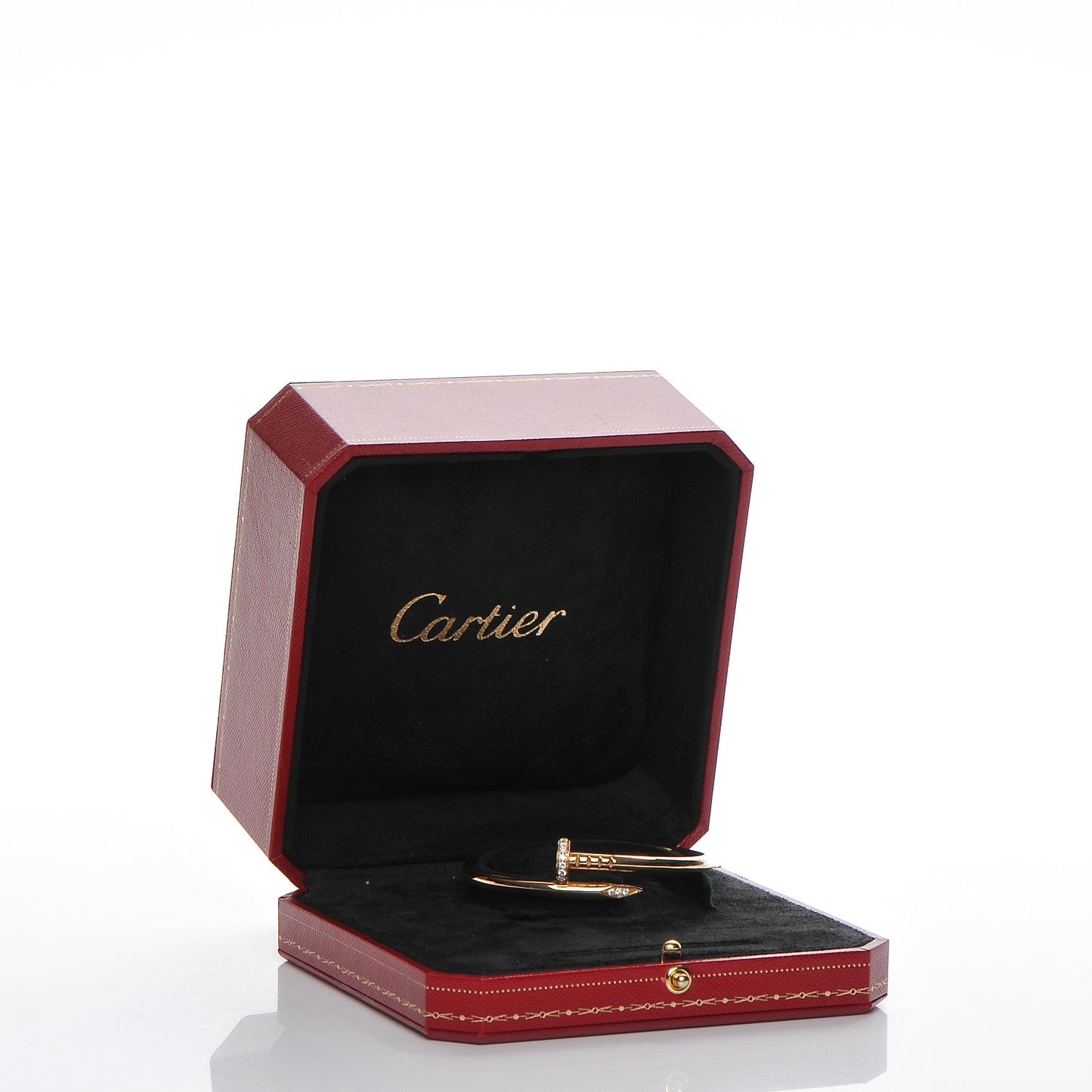 18K Pink Gold Diamond Juste Un Clou Bracelet 16