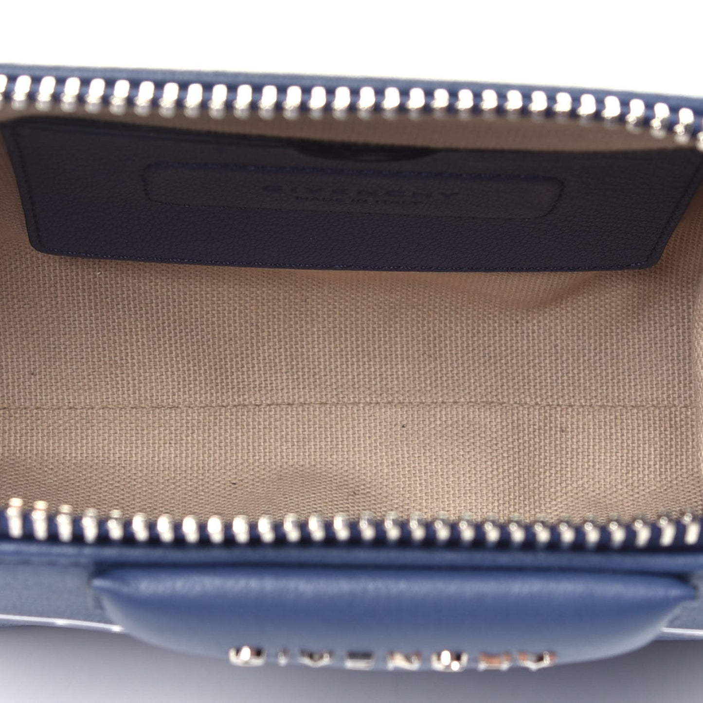 Sugar Goatskin Nano Antigona Midnight Blue