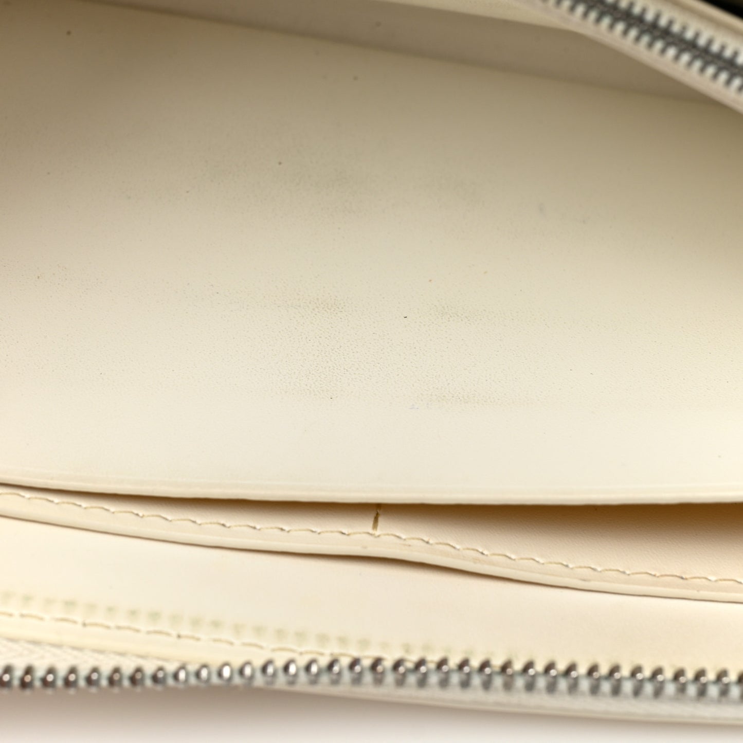 Goyardine Matignon Zip Around GM Wallet White