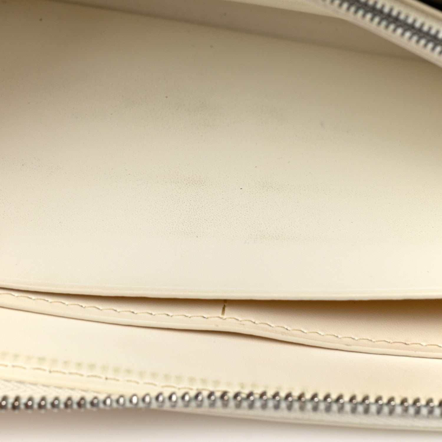 Goyard Goyardine Matignon Zip Around GM Wallet White 20 of 29