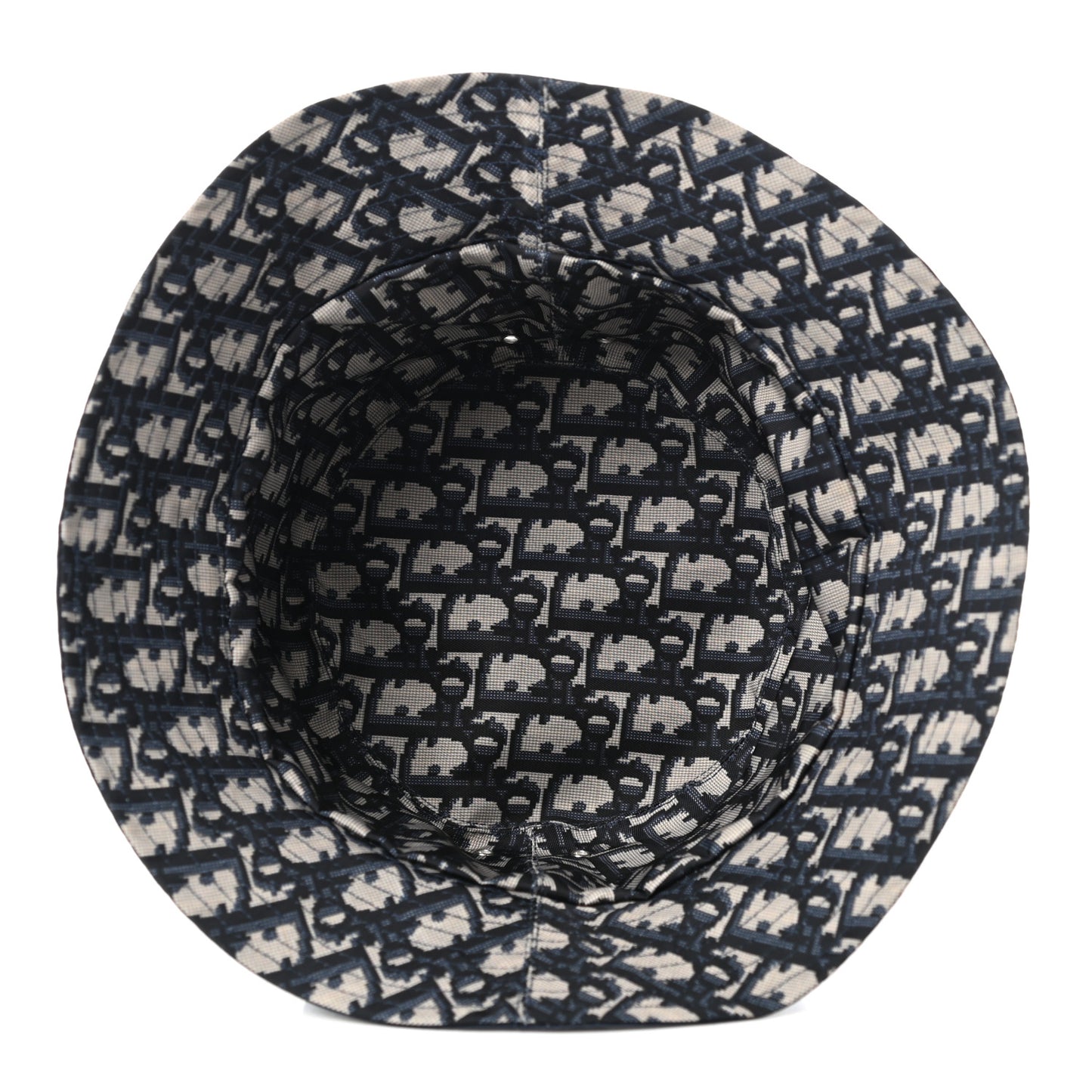Oblique Reversible Teddy-D Brim Bucket Hat 56 Blue