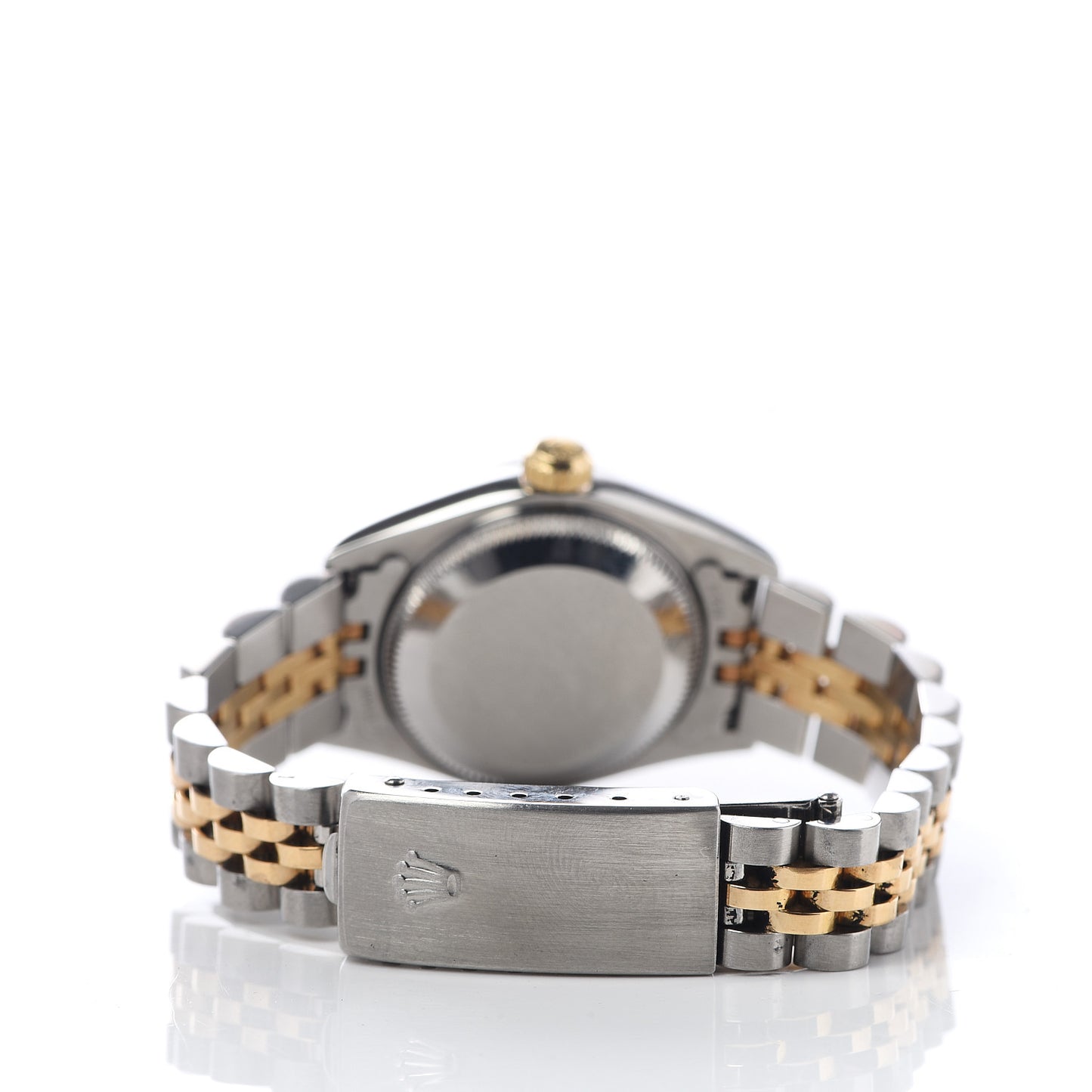 Stainless Steel 18K Yellow Gold Diamond 26mm Oyster Perpetual Datejust Watch Champagne Jubilee 79173