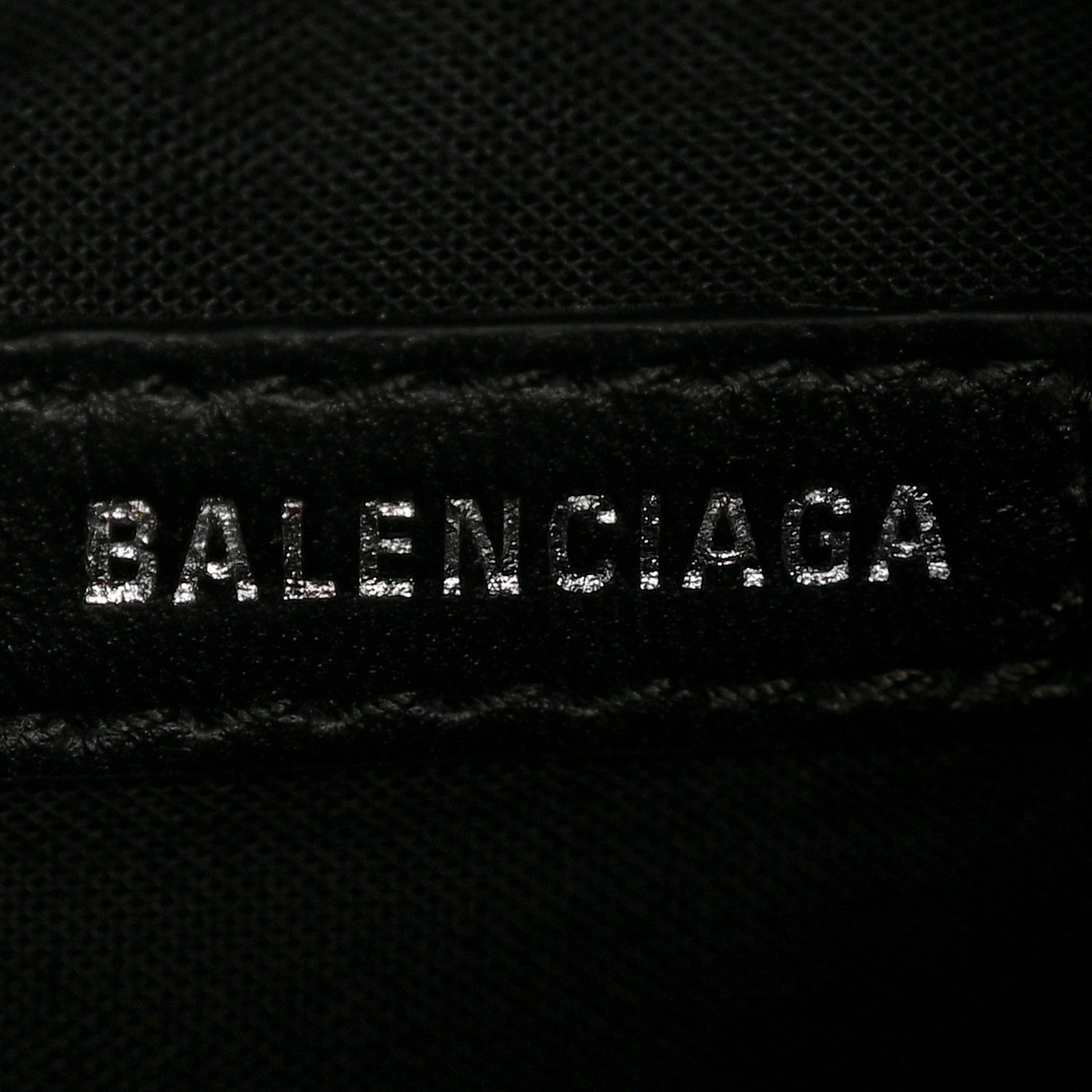 Arena Calfskin Small Monaco Chain Shoulder Bag Black