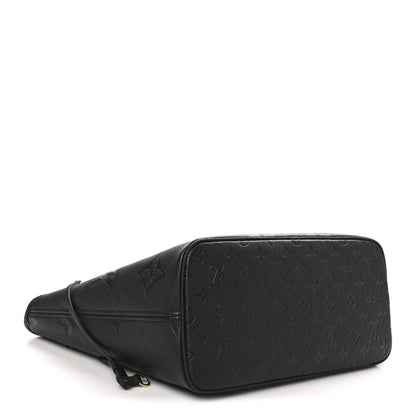 Louis Vuitton Empreinte Monogram Giant Neverfull MM Black 4 of 9